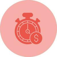 Time Of Money Vector Icon