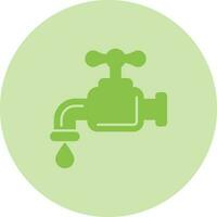 Water Faucet Vector Icon