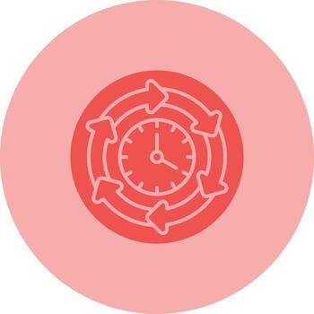Processing Time Vector Icon