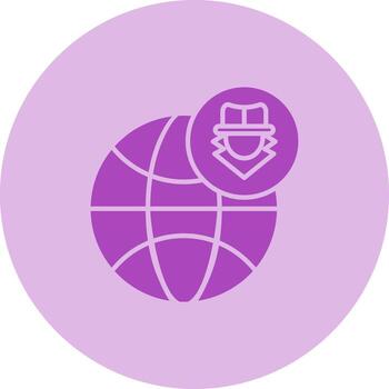 Network Hack Vector Icon