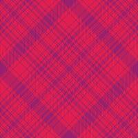 Plaid pattern background. Seamless vector fabric. Tartan check textile texture.