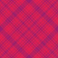 Plaid pattern background. Seamless vector fabric. Tartan check textile texture.