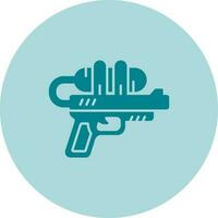 icono de vector de pistola de agua