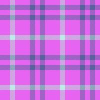 Texture background plaid. Seamless check textile. Pattern tartan vector fabric.