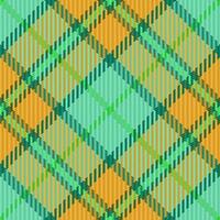 Pattern tartan textile. Fabric seamless background. Texture plaid check vector. vector