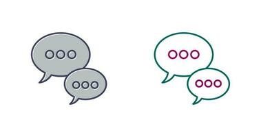 Chatting Vector Icon