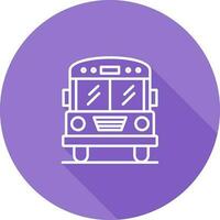 School Bus Vector Icon