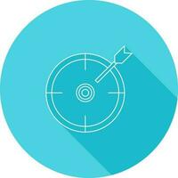 Target Location Vector Icon