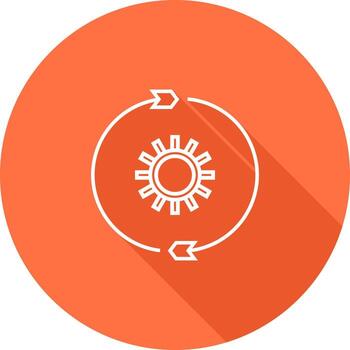icono de vector de configuración de conversión