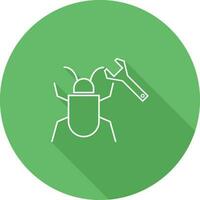 Bug Fixing Vector Icon
