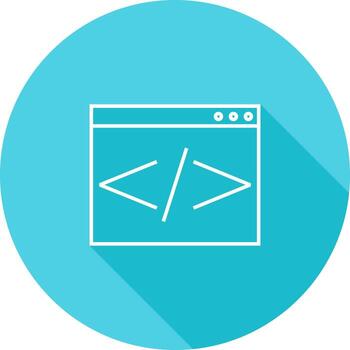 Html Coding Vector Icon
