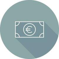 icono de vector de euro