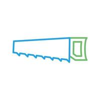 Handsaw Line Icon vector