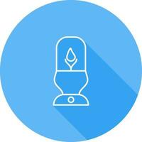 Lit Lamp Vector Icon