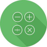 Math Symbols Vector Icon