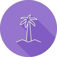 Coconut Tree Vector Icon