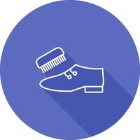 Shoe Polishing Vector Icon