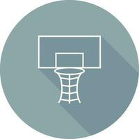 Basketball Hoop Vector Icon