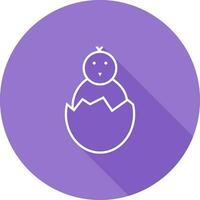 Hatched Egg Vector Icon