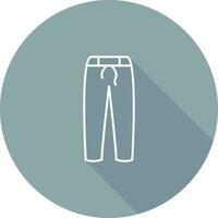 icono de vector de pantalones