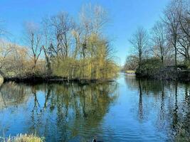 A view of St James Park in London photo