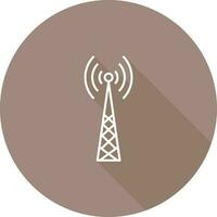 icono de vector de torre de telecomunicaciones