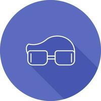 icono de vector de gafas