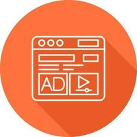 AD Vector Icon