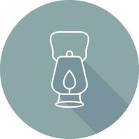 Oil Lamp Vector Icon