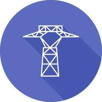 Power Line Vector Icon