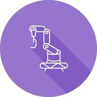 Industrial Robot Vector Icon