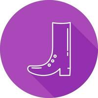 Cowboy Boot Vector Icon