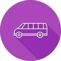 Delivery Bus Vector Icon