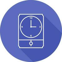 icono de vector de reloj grande