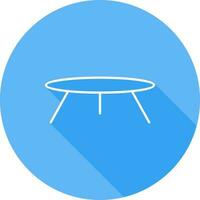 Small Table Vector Icon