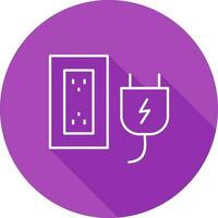 Plug and Socket Vector Icon