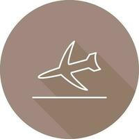 Flight Landing Vector Icon