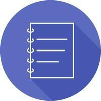 Notepad Vector Icon