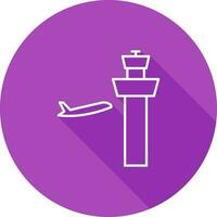 Air Control Tower Vector Icon