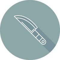 icono de vector de cuchillo