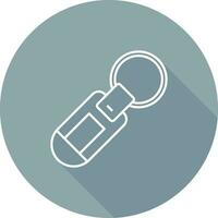 Keychain Vector Icon