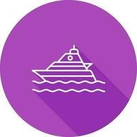 Yacht Vector Icon