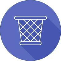 Paper Bin Vector Icon