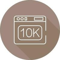 10k Vector Icon