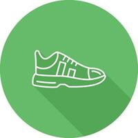 icono de vector de zapatillas