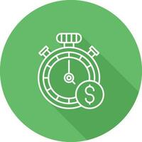 Time Of Money Vector Icon