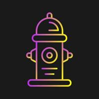 Fire Hydrant Vector Icon