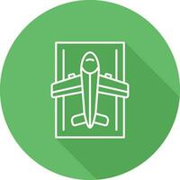 Runway Vector Icon