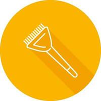 Hair Dye Brush Vector Icon