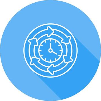 Processing Time Vector Icon